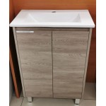SH32-P2 PVC 600 Free Standing Ensuite Vanity Cabinet Only